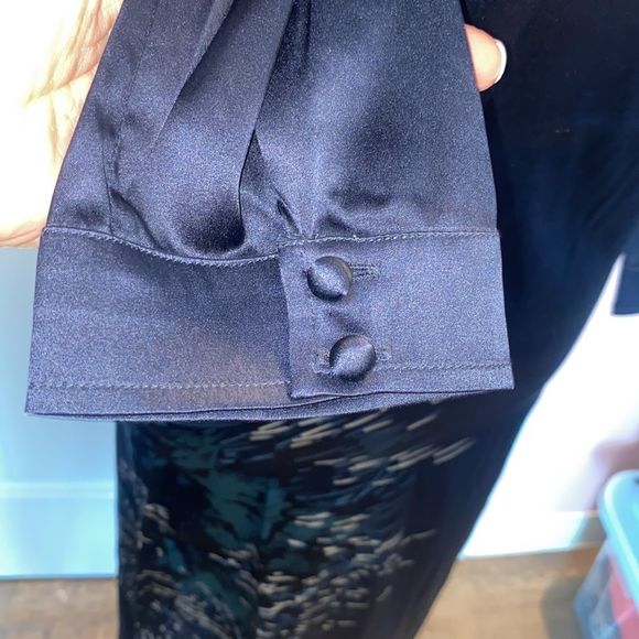 Allegra Hicks Blue Silk Dress - Picture 3 of 11